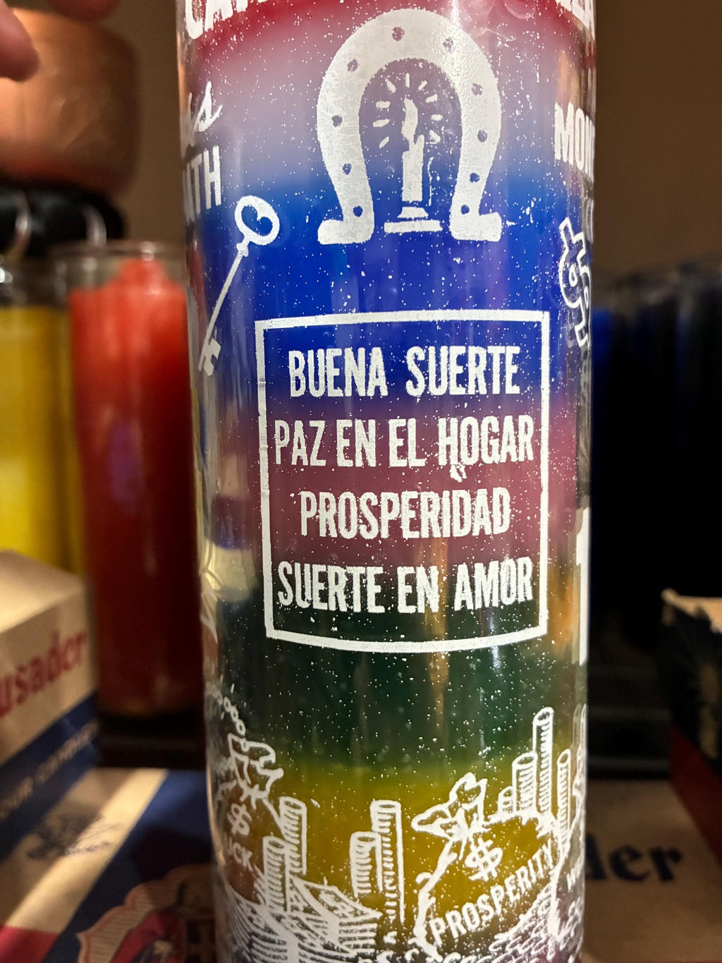 Lucky 7-11  Intention Candle: All Purpose Novena Candle