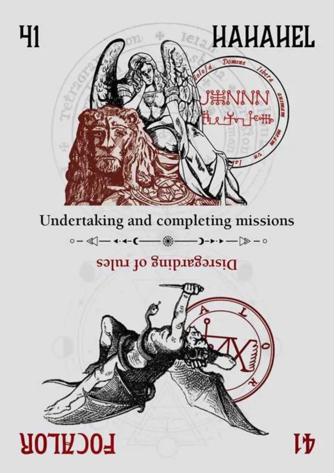 Oracle of Heaven and Hell: Angels Demons Tarot Deck