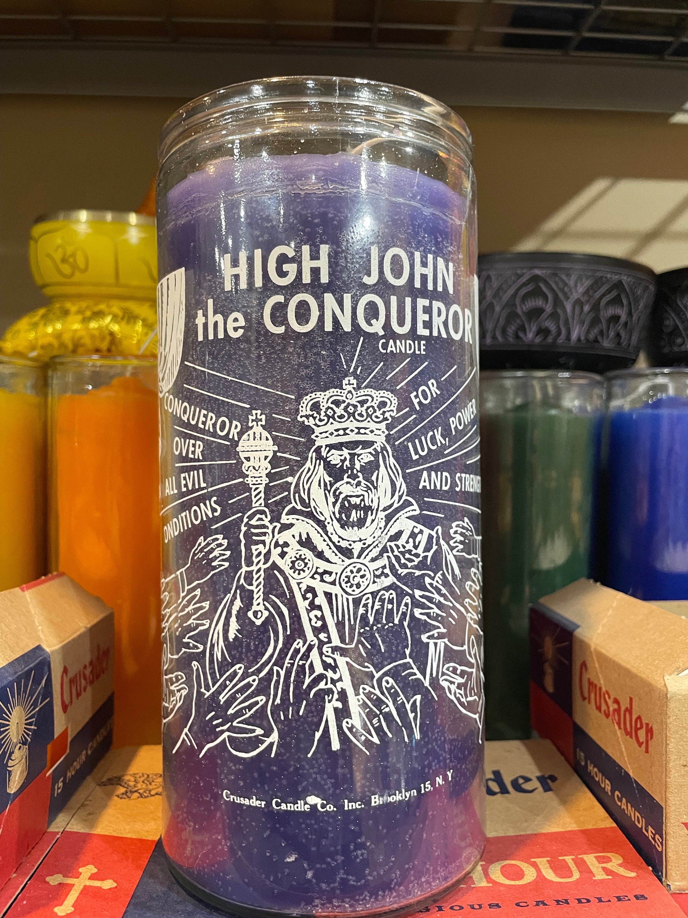 High John the conqueror - intention candles