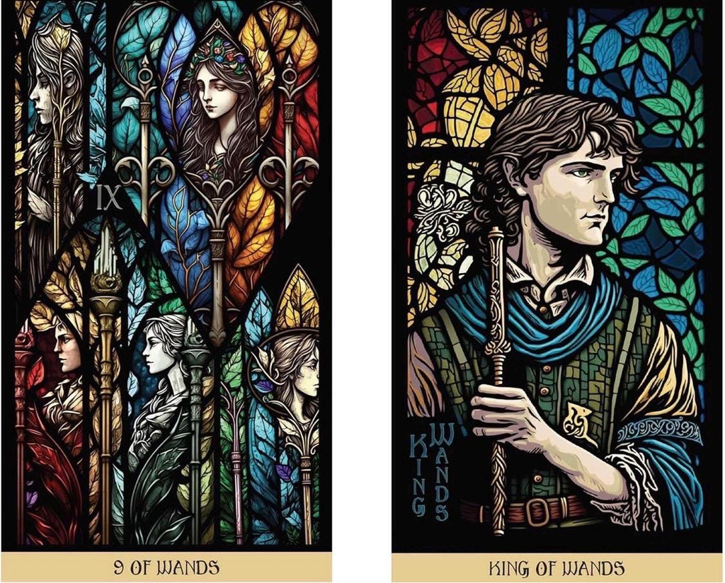 The Stained Glass Tarot: An Illuminated Journey through the Cards