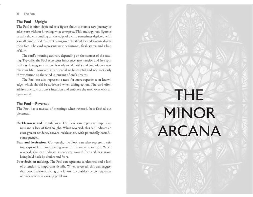 The Stained Glass Tarot: An Illuminated Journey through the Cards