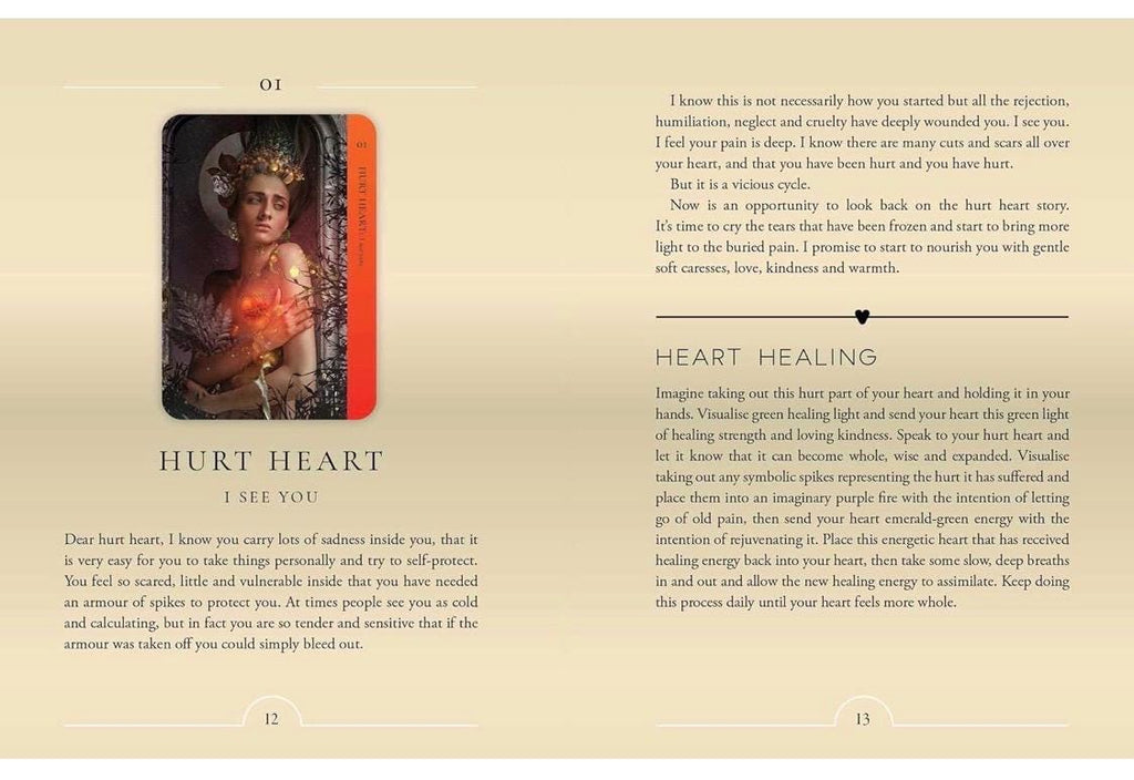 Healing Heart Oracle: Love letters to your soul