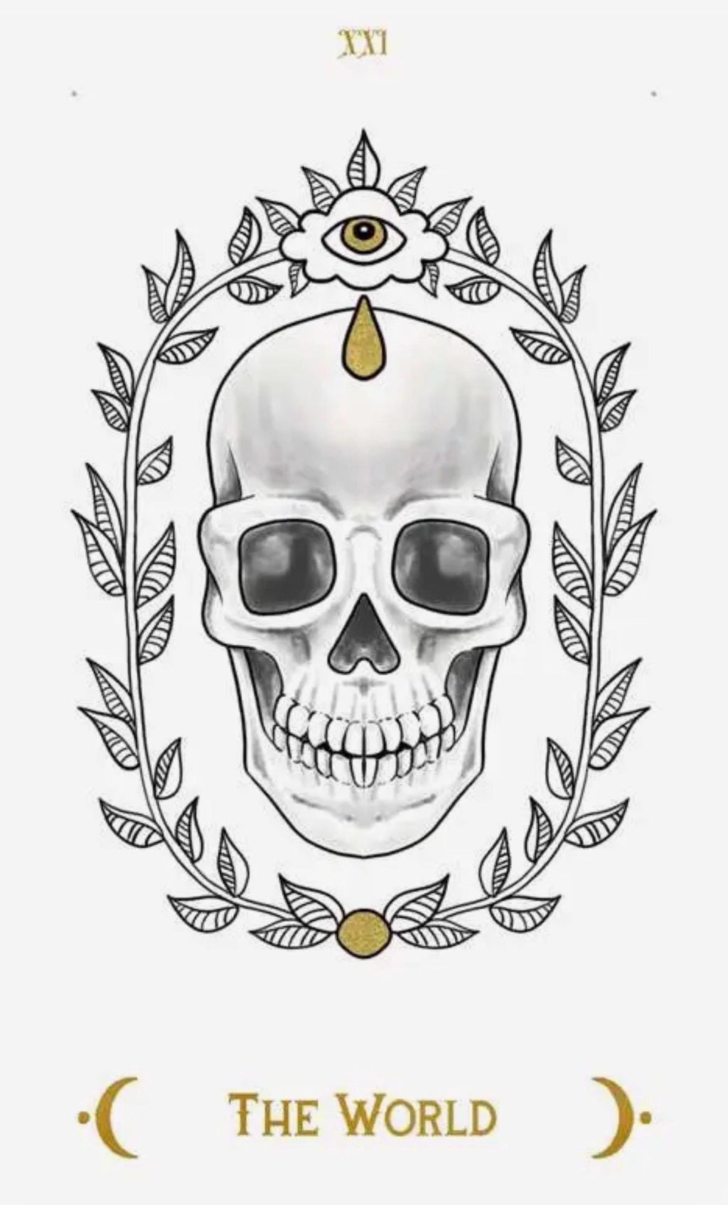 Macabre tarot deck