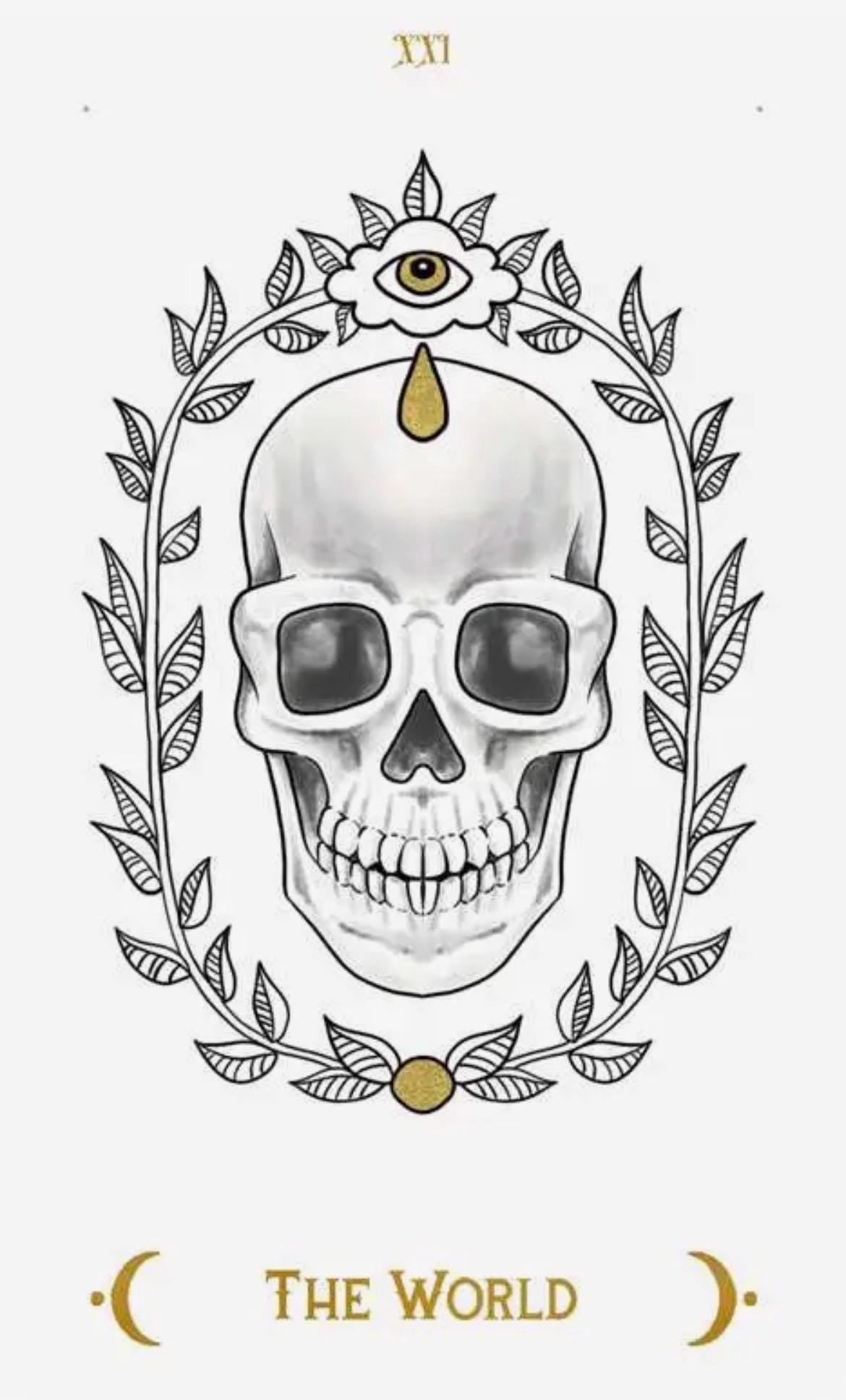 Macabre tarot deck