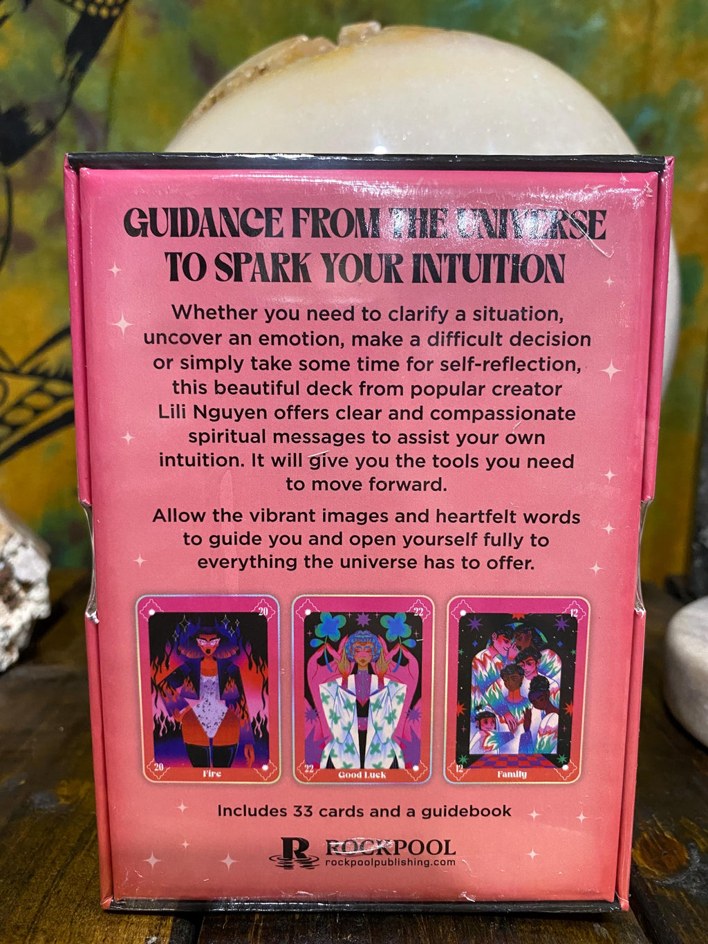 The Venice Witch Oracle (33 Cards + Guidebook) | New & Factory Sealed | Modern Witchy Oracle Deck | Lili Nguyen | Rockpool
