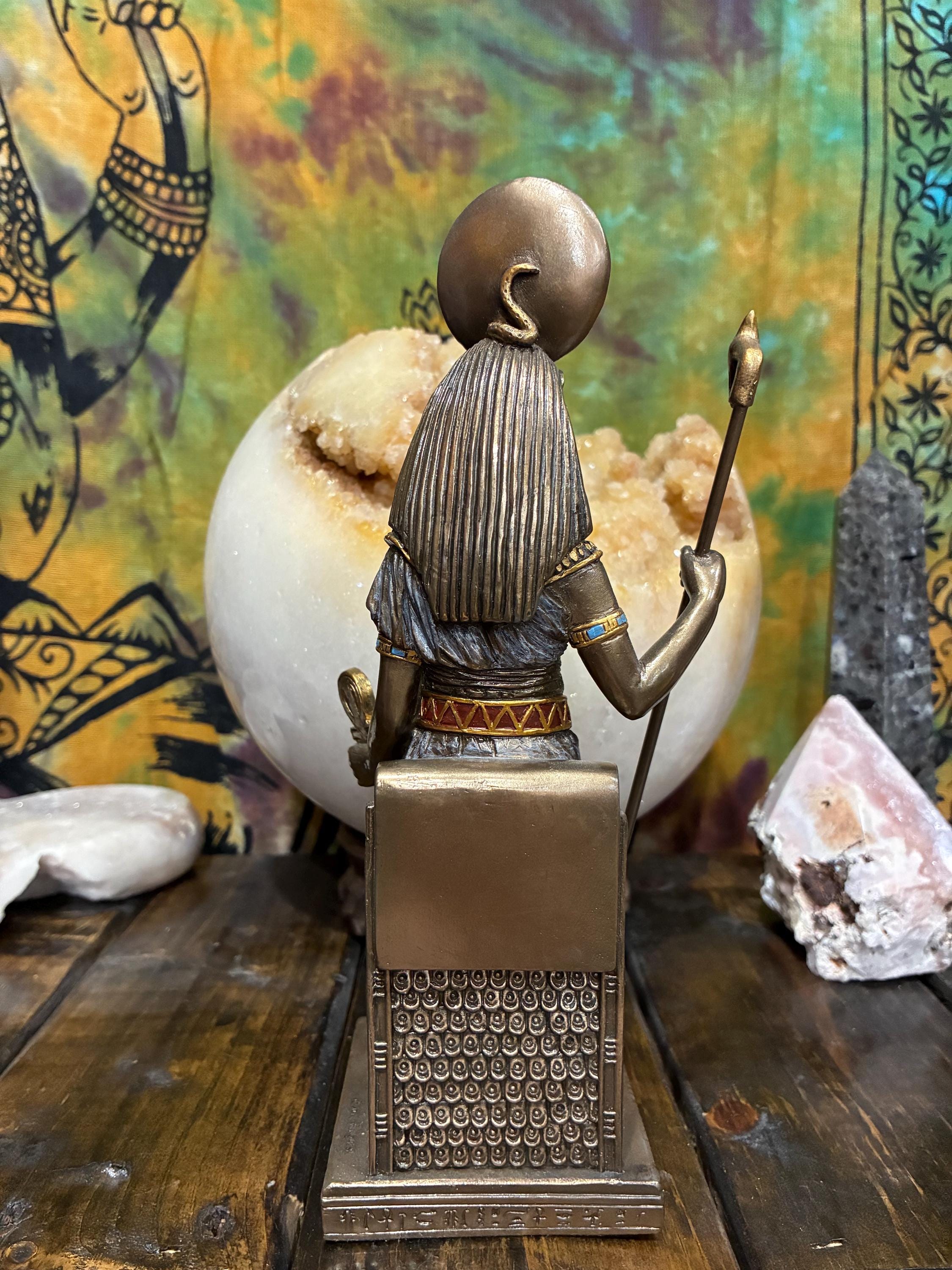 Sekhmet Statue – Egyptian Lioness Goddess, Altar Decor