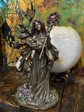 Lada Statue 8 3/4" Bronze Cast Resin | Slavic Goddess of Love, Spring, Motherhood Harmony